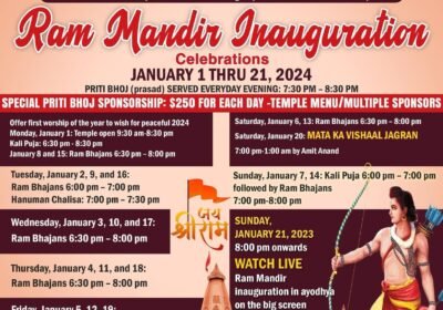 Ram Mandir Inauguration Celebration